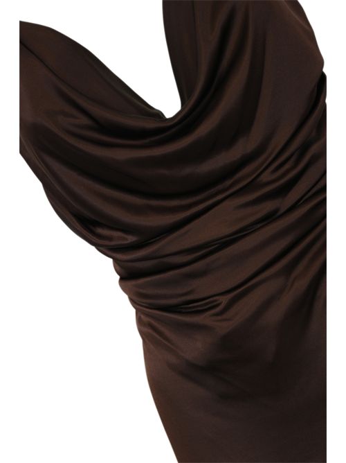 Abito lungo Red Carpet in jersey Elisabetta Franchi | ABR0652E2644